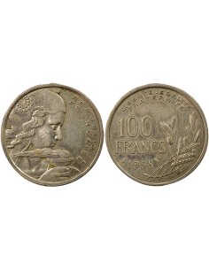 Cochet 100 francs Cuivre-Nickel 1958 A Paris