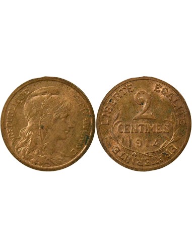 Dupuis 2 centimes Bronze 1914 A Paris