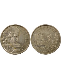 Cochet 100 francs Cuivre-Nickel 1958 A Paris