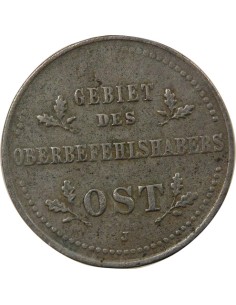 Allemagne 1 kopek Fer 1916 J Hambourg 2