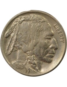 USA Buffalo Nickel 5 cents Nickel 1919 Philadelphie 2
