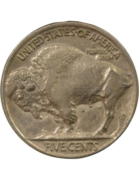 USA Buffalo Nickel 5 cents Nickel 1919 Philadelphie