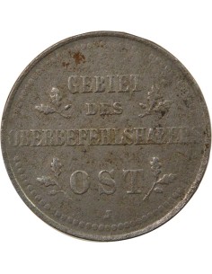 Allemagne 2 kopeks Fer 1916 J Hambourg 2