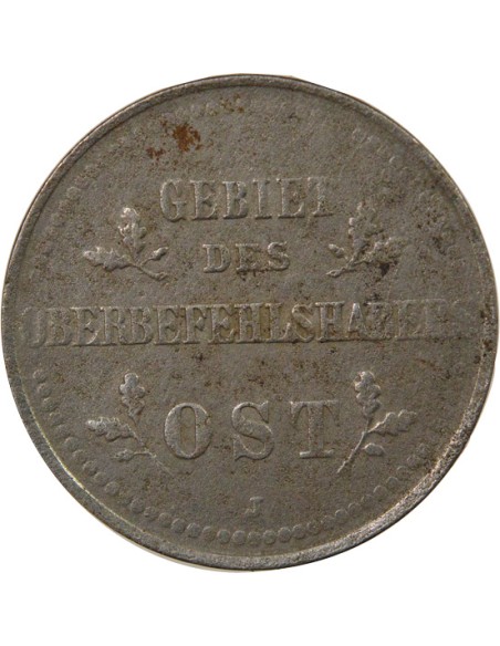 Allemagne 2 kopeks Fer 1916 J Hambourg