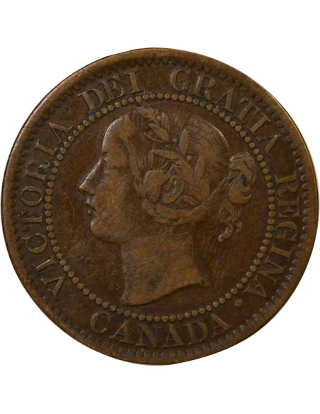 Reine 1 cent Cuivre 1859 Londres