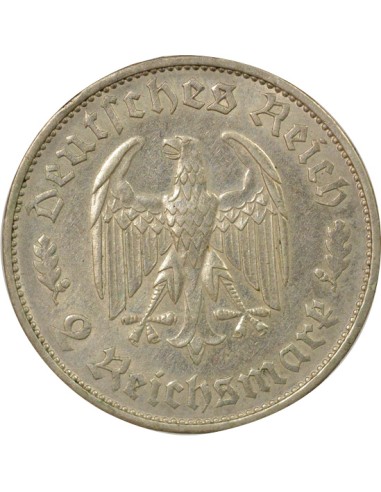Allemagne Johann Christoph Friedrich Schiller Friedrich Schiller 2 mark Argent 1934 F Stuttgart