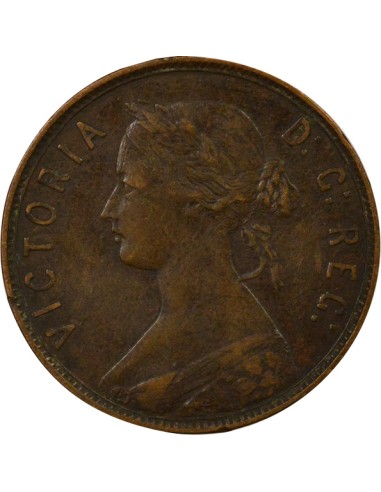 Reine 1 cent Bronze 1873 Londres