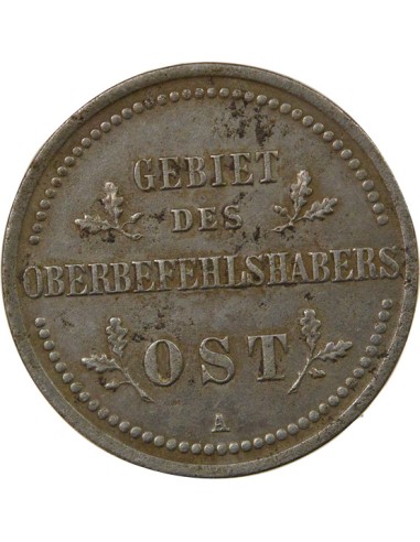 Allemagne 2 kopeks Fer 1916 A Berlin