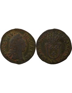 Louis XV 1/2 sol Cuivre 1767 & Aix-en-Provence