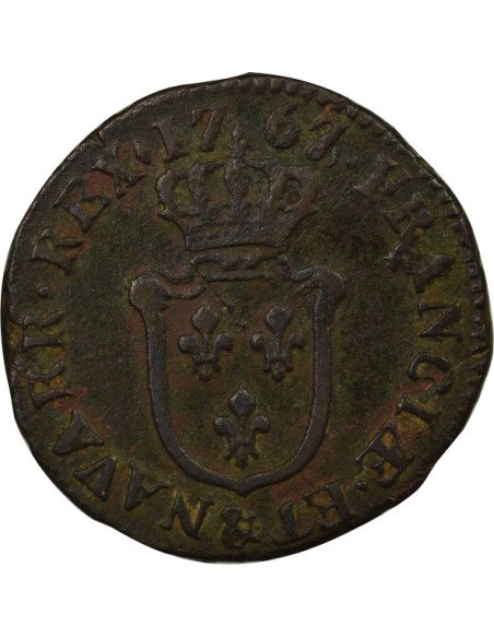 Louis XV 1/2 sol Cuivre 1767 & Aix-en-Provence