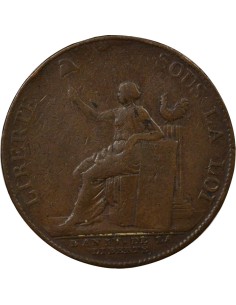 A la Liberté 2 sols Bronze 1792 Soho 2