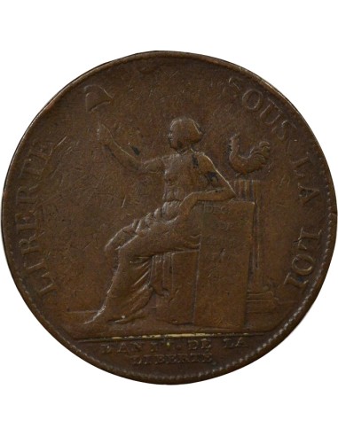 A la Liberté 2 sols Bronze 1792 Soho