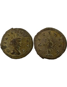 Rome Empire Gallien Providence 1 antoninien Billon 261-262 R Rome