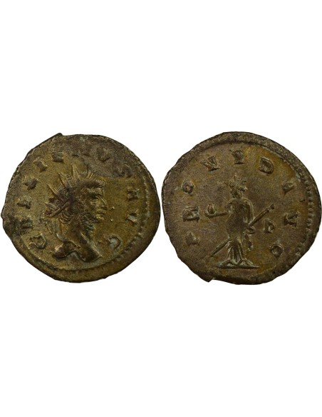 Rome Empire Gallien Providence 1 antoninien Billon 261-262 R Rome