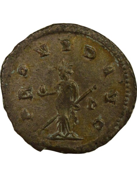 Rome Empire Gallien Providence 1 antoninien Billon 261-262 R Rome