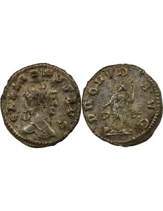 Rome Empire Gallien Providence 1 antoninien Billon 263-264 R Rome