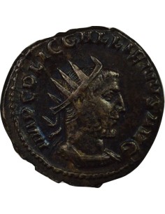 Rome Empire Gallien Concordia 1 antoninien Billon 253-254 R Rome 2
