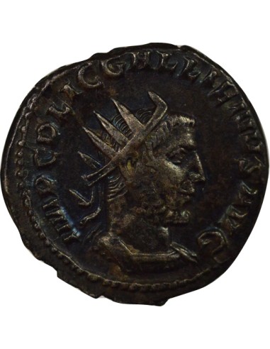 Rome Empire Gallien Concordia 1 antoninien Billon 253-254 R Rome