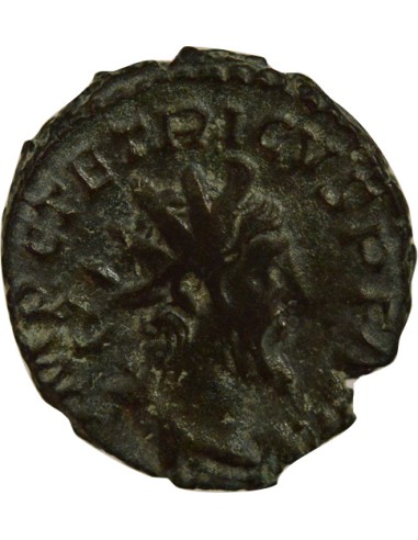 Empire des Gaules Tétricus Ier Virtus 1 antoninien Billon 274 Trèves