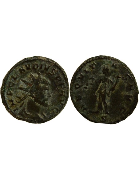 Rome Empire Claude II le Gothique Aequitas 1 antoninien Billon 269 M Milan