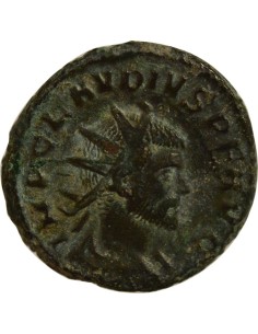 Rome Empire Claude II le Gothique Aequitas 1 antoninien Billon 269 M Milan 2