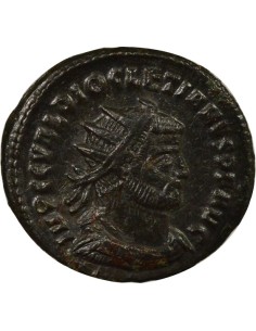 Rome Empire Dioclétien Concordia 1 antoninien Cuivre 295-296 Héraclée 2