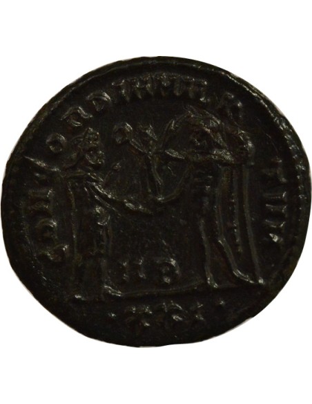 Rome Empire Dioclétien Concordia 1 antoninien Cuivre 295-296 Héraclée