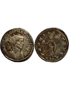 Rome Empire Dioclétien Concordia 1 antoninien Billon 285-286 Ticinum