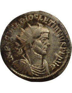 Rome Empire Dioclétien Concordia 1 antoninien Billon 285-286 Ticinum 2