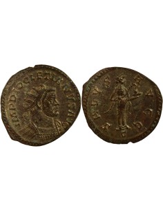 Rome Empire Dioclétien Salus 1 antoninien Billon 290-291 D Lyon
