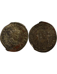 Rome Empire Dioclétien Jupiter & Hercule 1 antoninien Billon 286-290 Antioche