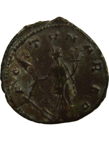 Rome Empire Claude II le Gothique Fortuna 1 antoninien Billon 269 Siscia