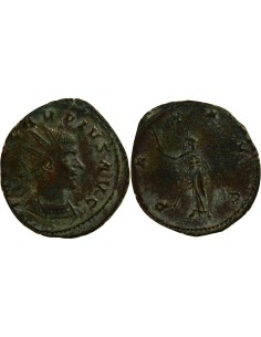 Rome Empire Claude II le Gothique Pax 1 antoninien Billon 269 Siscia