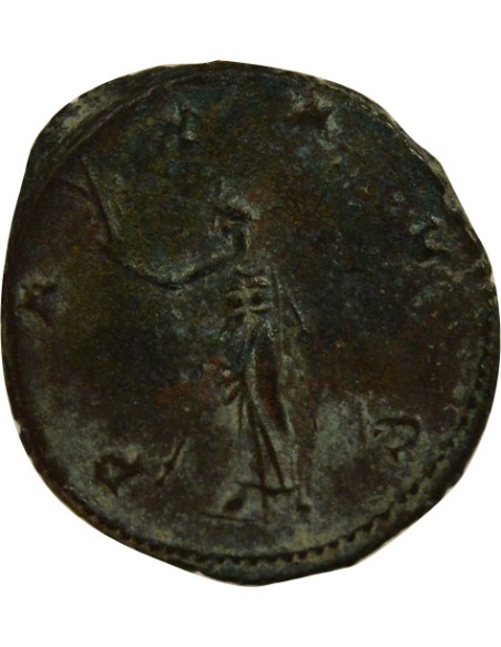 Rome Empire Claude II le Gothique Pax 1 antoninien Billon 269 Siscia
