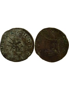 Rome Empire Claude II le Gothique à l'Autel 1 antoninien Billon 270 R Rome