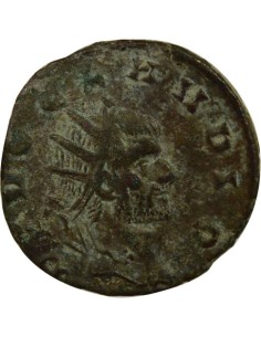 Rome Empire Claude II le Gothique à l'Autel 1 antoninien Billon 270 R Rome 2