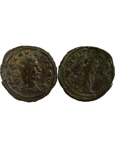 Rome Empire Claude II le Gothique Laetitia 1 antoninien Billon 269 Siscia