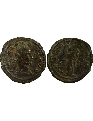 Rome Empire Claude II le Gothique Laetitia 1 antoninien Billon 269 Siscia