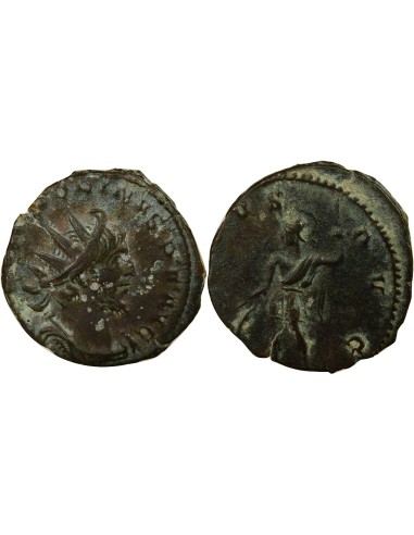 Empire des Gaules Victorin Virtus 1 antoninien Billon 271 Trèves