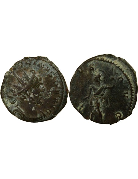 Empire des Gaules Victorin Virtus 1 antoninien Billon 271 Trèves