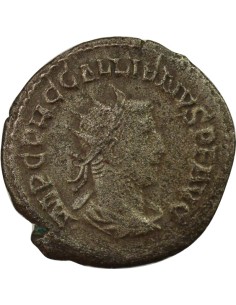 Rome Empire Gallien Empereur & Jupiter 1 antoninien Billon 259 2