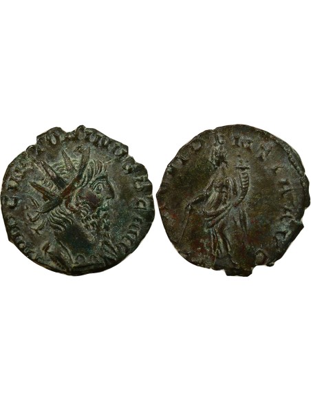 Empire des Gaules Victorin La Providence 1 antoninien Billon 269 Cologne