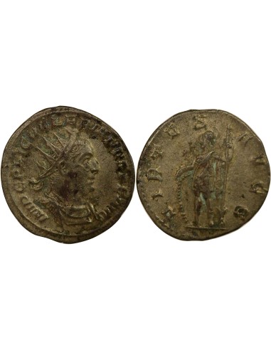 Rome Empire Valérien Ier Virtus 1 antoninien Billon 253-254 R Rome