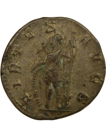 Rome Empire Valérien Ier Virtus 1 antoninien Billon 253-254 R Rome