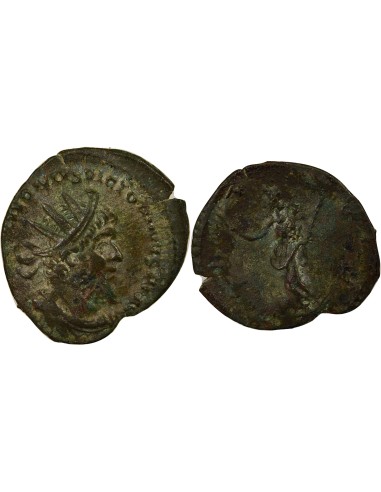 Empire des Gaules Victorin Pax 1 antoninien Billon 269 Trèves