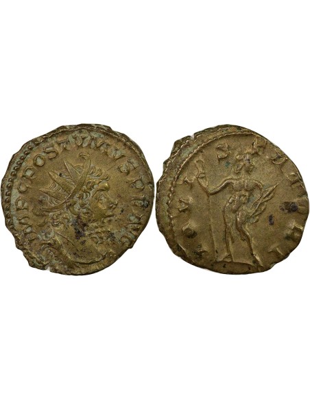 Empire des Gaules Postume Jupiter 1 antoninien Billon 268 Trèves