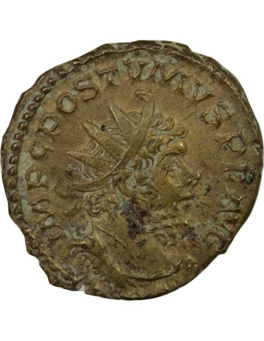 Empire des Gaules Postume Jupiter 1 antoninien Billon 268 Trèves