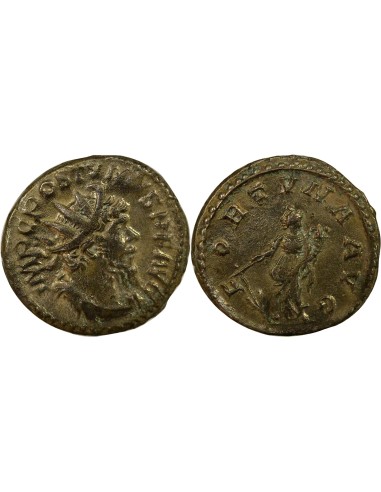 Empire des Gaules Postume La Fortune 1 antoninien Billon 266 Trèves