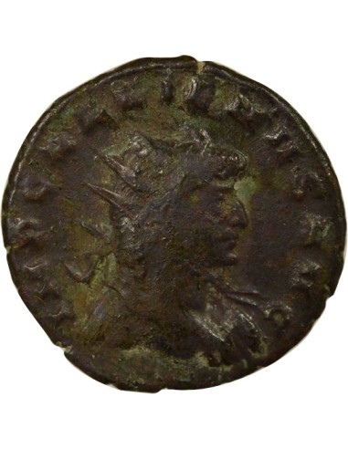 Rome Empire Gallien Pax 1 antoninien Billon 262 M Milan