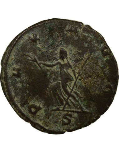 Rome Empire Gallien Pax 1 antoninien Billon 262 M Milan